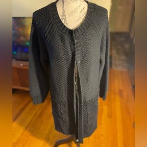 NWT Sanctuary Black Long Cardigan